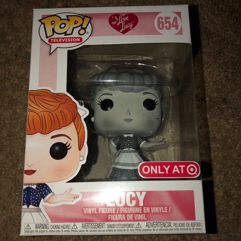 Funky Pop! Lucy (black and white version), 654, Target Exclusive